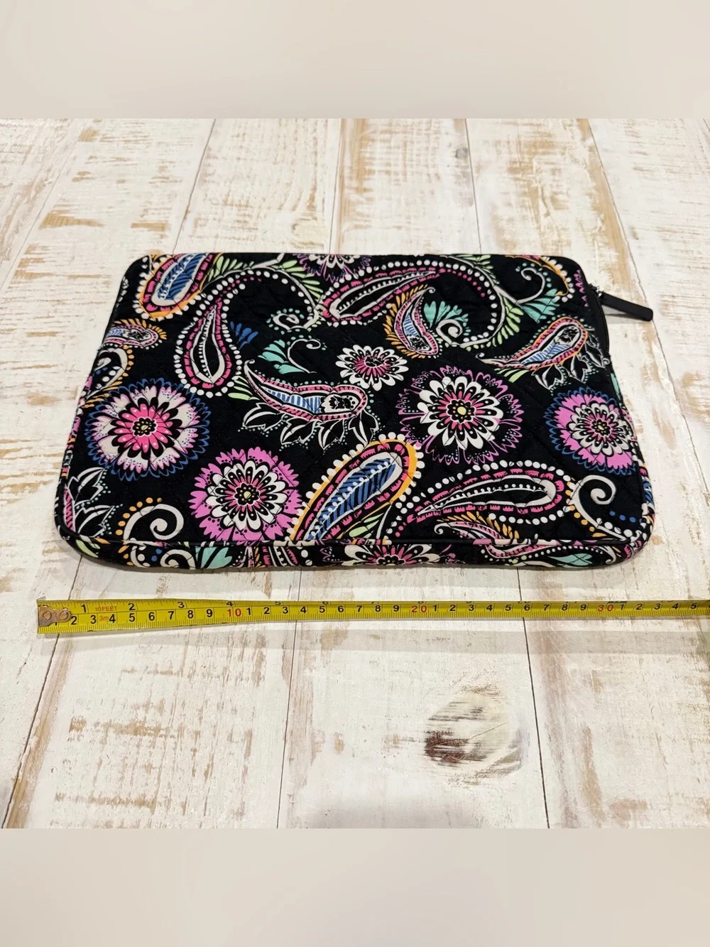 Vera Bradley Laptop Sleeve in Bandana Swirl Paisley
